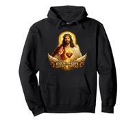 Jesús es Vida - Jesús Cristiano Sudadera con Capucha