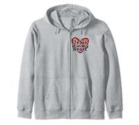 Jesús Está En Mi Corazón Lindo Doodle Kid Cristianismo Religioso Sudadera con Capucha