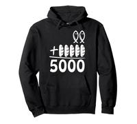 Jesus Feeds 5000 Miracle of The Loaves and Fishes tee Sudadera con Capucha