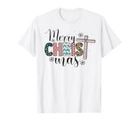 Jesús Feliz Navidad Natividad Los Cristianos aman a Cristo Camiseta