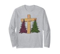 Jesús Feliz Navidad Natividad Los Cristianos aman a Cristo Manga Larga