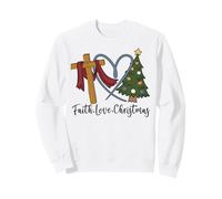 Jesús Feliz Navidad Natividad Los Cristianos aman a Cristo Sudadera