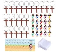 Jesús Figurines with Card, Greeting Card Jesus Figures, Collectible Jesús Dolls, Tiny Figurines Party Favors, Sunday School Figurines, Jesús Figure Party Set, Religious Party Favors with Card