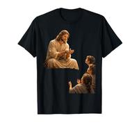 Jesús Formando Aves De Arcilla Milagro Bíblico Infancia Camiseta