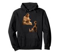 Jesús Formando Aves De Arcilla Milagro Bíblico Infancia Sudadera con Capucha