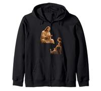 Jesús Formando Aves De Arcilla Milagro Bíblico Infancia Sudadera con Capucha