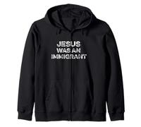 Jesús fue un inmigrante Derechos de inmigración Detener la deportación Sudadera con Capucha