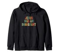 Jesús fue un inmigrante inmigrante Amor Inmigrantes Inmigración Sudadera con Capucha