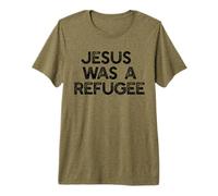 JESÚS FUE UN REFUGIADO Pro Inmigrante Meme Camiseta Premium