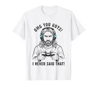 Jesus Gamer OMG Nunca Dije eso Gracioso Camiseta
