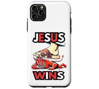 Jesús gana 1 Corintios 15 55 Zacarías 14 4 Carcasa para iPhone 11 Pro Max