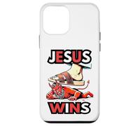 Jesús gana 1 Corintios 15 55 Zacarías 14 4 Carcasa para iPhone 12 mini