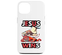 Jesús gana 1 Corintios 15 55 Zacarías 14 4 Carcasa para iPhone 13