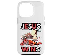 Jesús gana 1 Corintios 15 55 Zacarías 14 4 Carcasa para iPhone 13 Pro
