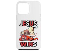 Jesús gana 1 Corintios 15 55 Zacarías 14 4 Carcasa para iPhone 13 Pro Max