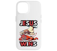 Jesús gana 1 Corintios 15 55 Zacarías 14 4 Carcasa para iPhone 14
