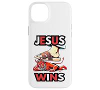 Jesús gana 1 Corintios 15 55 Zacarías 14 4 Carcasa para iPhone 14 Plus