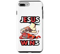 Jesús gana 1 Corintios 15 55 Zacarías 14 4 Carcasa para iPhone 7 Plus/8 Plus