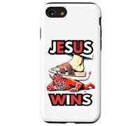Jesús gana 1 Corintios 15 55 Zacarías 14 4 Carcasa para iPhone SE (2020) / 7 / 8