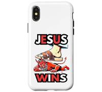 Jesús gana 1 Corintios 15 55 Zacarías 14 4 Carcasa para iPhone X/XS
