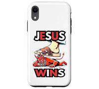Jesús gana 1 Corintios 15 55 Zacarías 14 4 Carcasa para iPhone XR