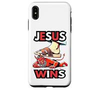 Jesús gana 1 Corintios 15 55 Zacarías 14 4 Carcasa para iPhone XS Max