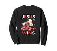 Jesús gana 1 Corintios 15 55 Zacarías 14 4 Sudadera