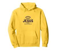Jesus Girl: Cristianos redimidos y empoderados para la fe de Las Mujeres Sudadera con Capucha, Unisex para Adultos, Limón, S