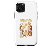 Jesus Glory to The Newborn King, Estilo Retro, para Hombre Carcasa para iPhone 11 Pro
