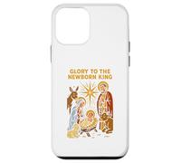 Jesus Glory to The Newborn King, Estilo Retro, para Hombre Carcasa para iPhone 12 Mini