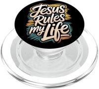 Jesús gobierna mi Vida PopSockets PopGrip para MagSafe