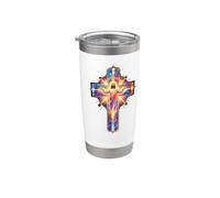Jesús ha resucitado - Letra pequeña Vaso térmico de acero inoxidable de doble pared