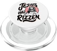 Jesús Ha Rizzen Divertidos Memes Cristianos Creyentes Rizz PopSockets PopGrip para MagSafe