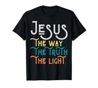 Jesús Happy Easter Family Mom Dad Boy Girl Toddler Women Men Camiseta gráfica económica, Hombre, Negro, M