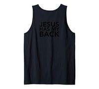 Jesus Has My Back Camiseta sin Mangas
