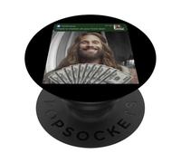 Jesús Hay Movimiento en tu Puerta Principal Iglesia Cristiana PopSockets PopGrip Adhesivo