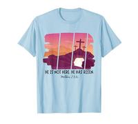 Jesus He is Risen Christian Happy Easter Camiseta