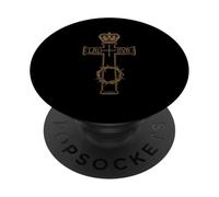 Jesús Hombres Mujeres Cristianismo Cristo Cruz Cruz Señor PopSockets PopGrip Adhesivo