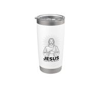 Jesus Hope Of The World Vaso térmico de acero inoxidable de doble pared
