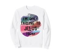 Jesús Hoy Dios Cristiano Hombres Mujeres & Crisitanos Amor Sudadera