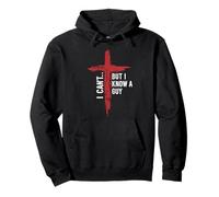 Jesus I Can't But I Know A Guy Cross Funny Christian Prayer Sudadera con Capucha