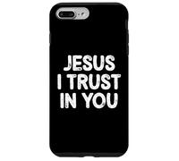 Jesus I Trust In You for Christian Men Women Family Carcasa para iPhone 7 Plus/8 Plus