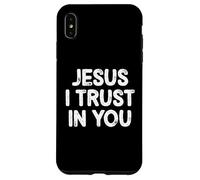 Jesus I Trust In You for Christian Men Women Family Carcasa para iPhone XS MAX