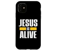 Jesus Is Alive Christian Fellowship Easter Resurrection Carcasa para iPhone 11