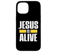 Jesus Is Alive Christian Fellowship Easter Resurrection Carcasa para iPhone 15