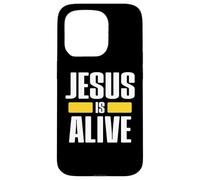 Jesus Is Alive Christian Fellowship Easter Resurrection Carcasa para iPhone 15 Pro
