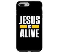 Jesus Is Alive Christian Fellowship Easter Resurrection Carcasa para iPhone 7 Plus/8 Plus