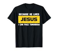 Jesus Is Alive Resurrection Hope Christian Faith Camiseta