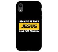 Jesus Is Alive Resurrection Hope Christian Faith Carcasa para iPhone XR