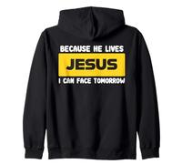 Jesus Is Alive Resurrection Hope Christian Faith Sudadera con Capucha